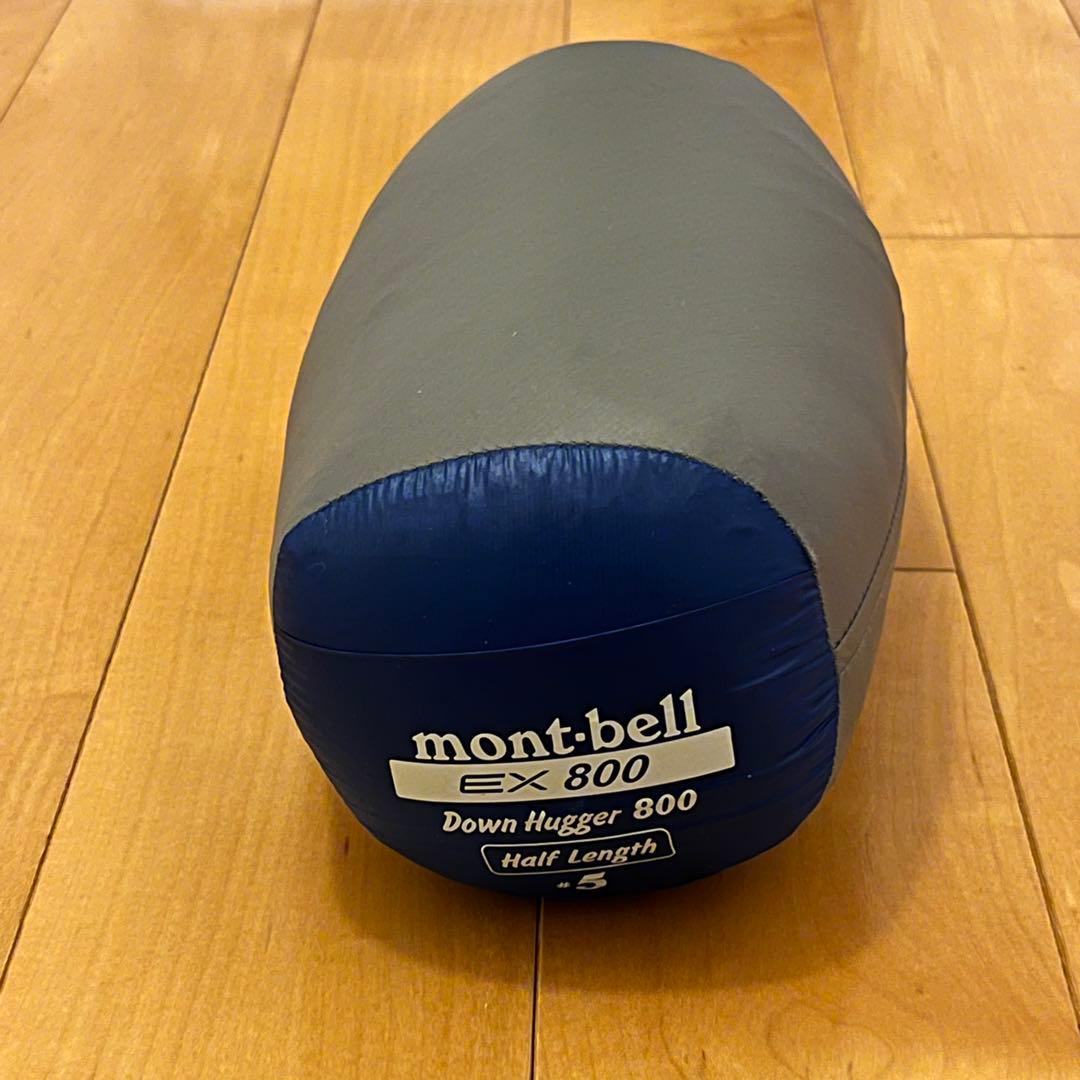 mont-bell EX 800 Down Hugger #5 ハーフレングス
