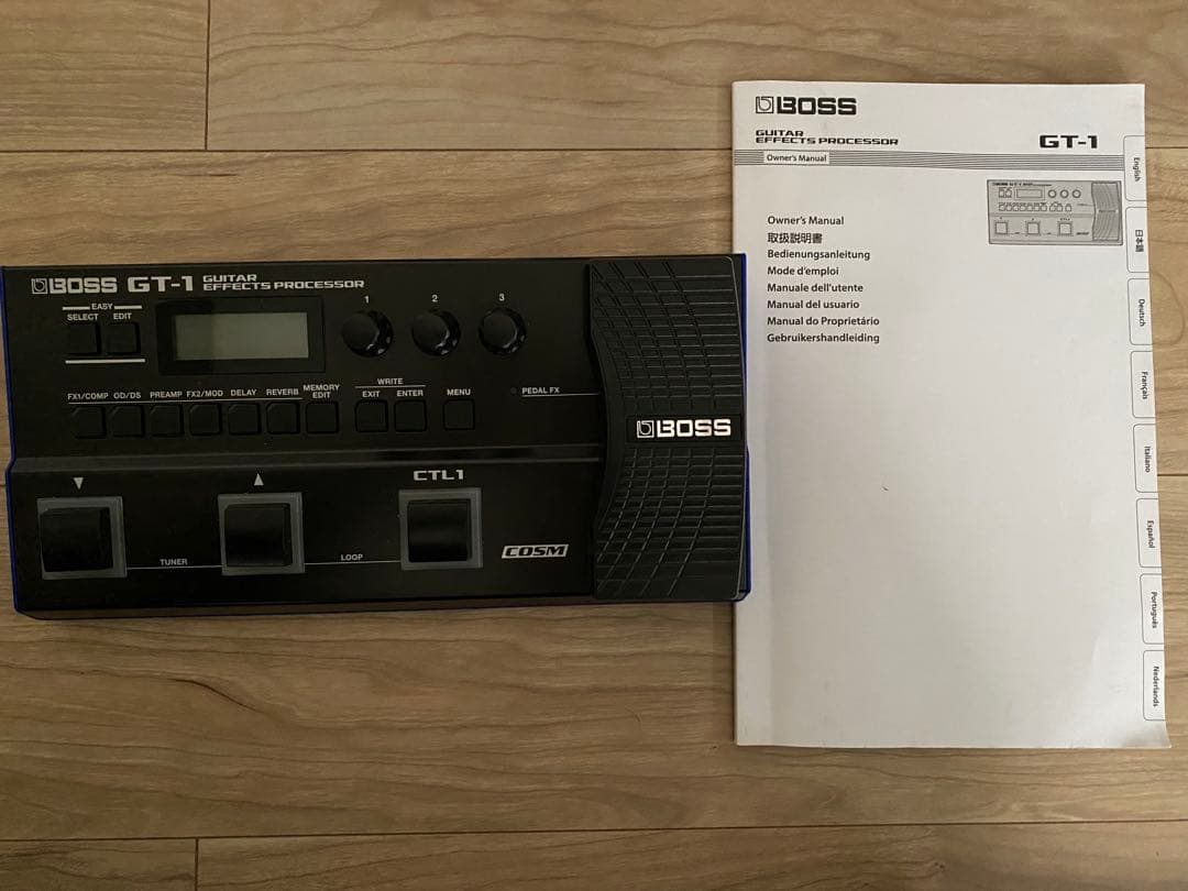 BOSS GT-1 ギターマルチエフェクター
