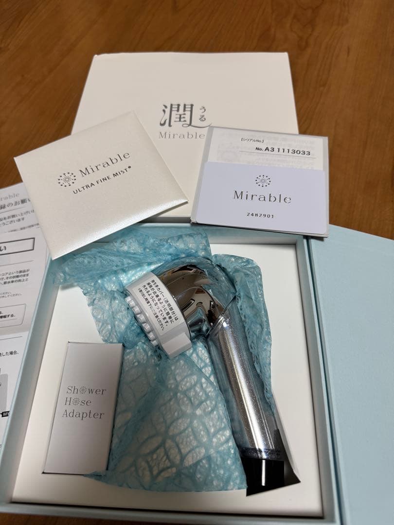 Mirable Uru シャワーヘッド　潤