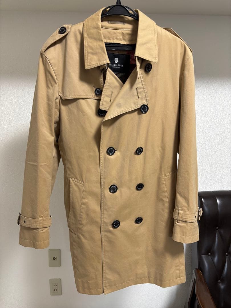 クレストブリッジブラックレーベル　トレンチコート　ベージュ　LL