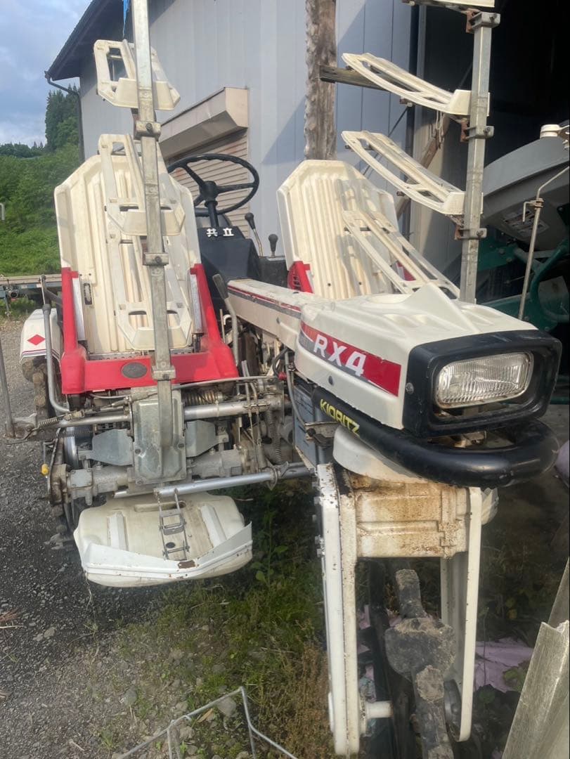 即購入不可。田植え機　共立　RX4 値引き可能