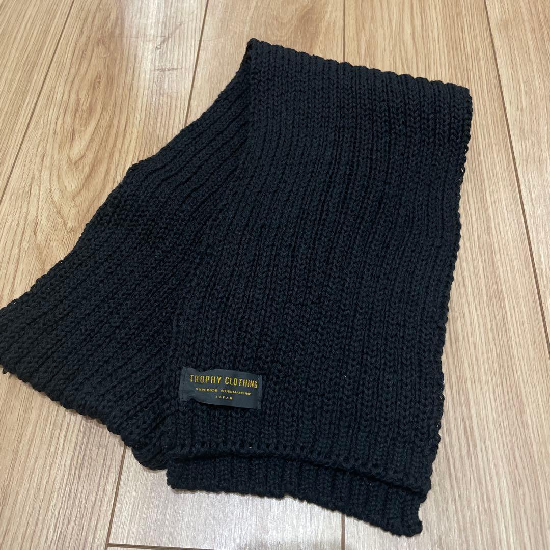 トロフィークロージング　ウールマフラー