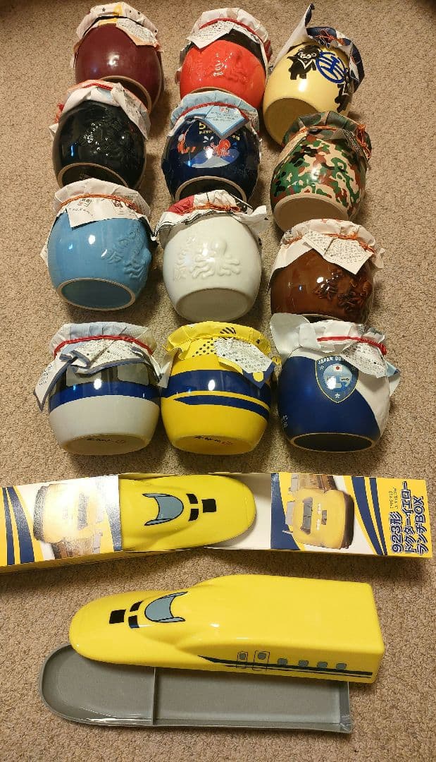 淡路屋　ひっぱりだこ飯壺 淡路屋壺限定品 923形ドクターランチBOX含め14個