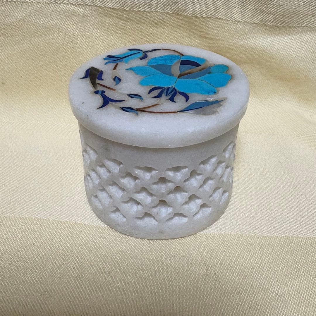 大理石　ジュエリーボックス　小物入れ