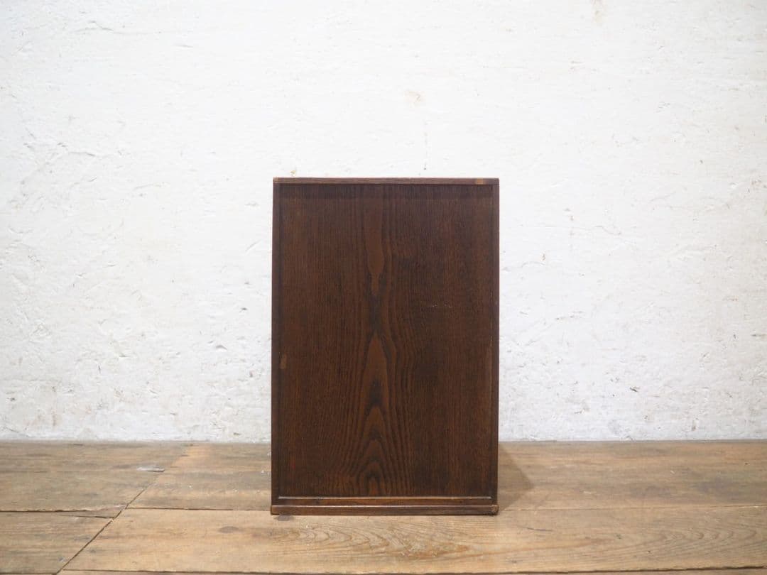 1108　ヴィンテージ　昭和レトロな小引き出し　収納棚　書類ケース　 チェスト