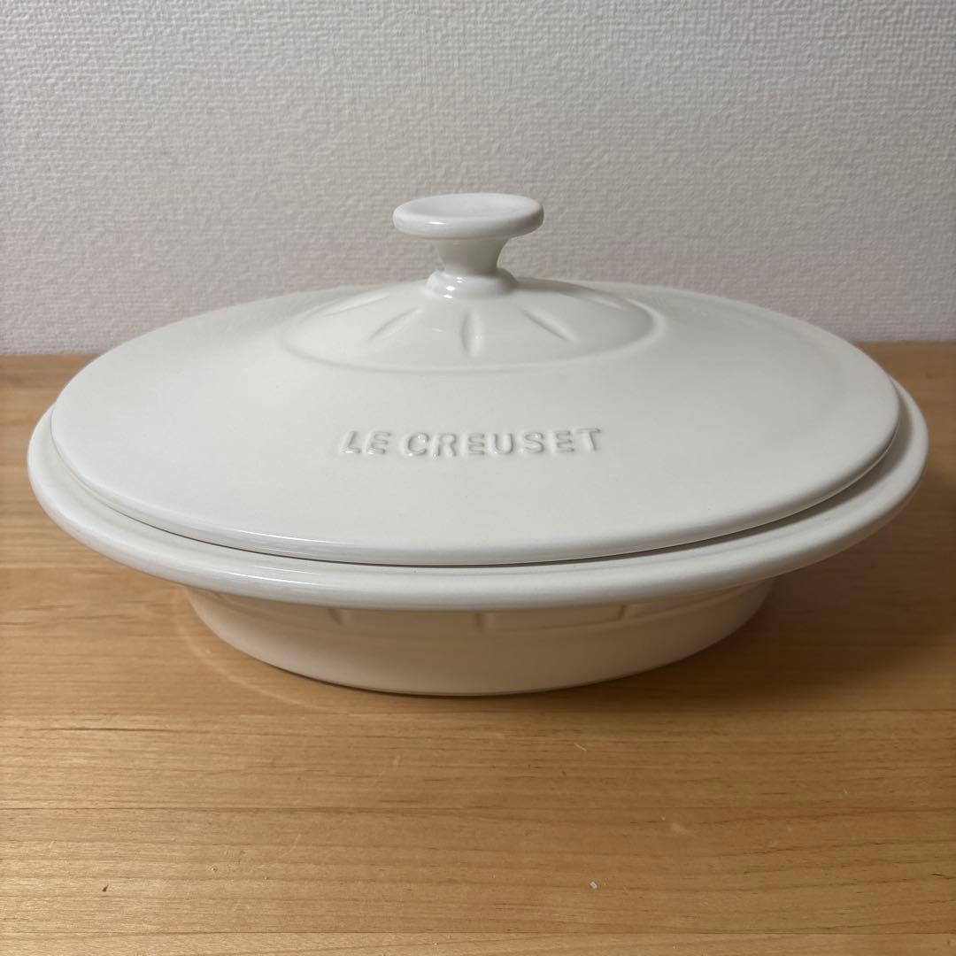 ル・クルーゼ　キャセロール　ストーンウェア　オーバル