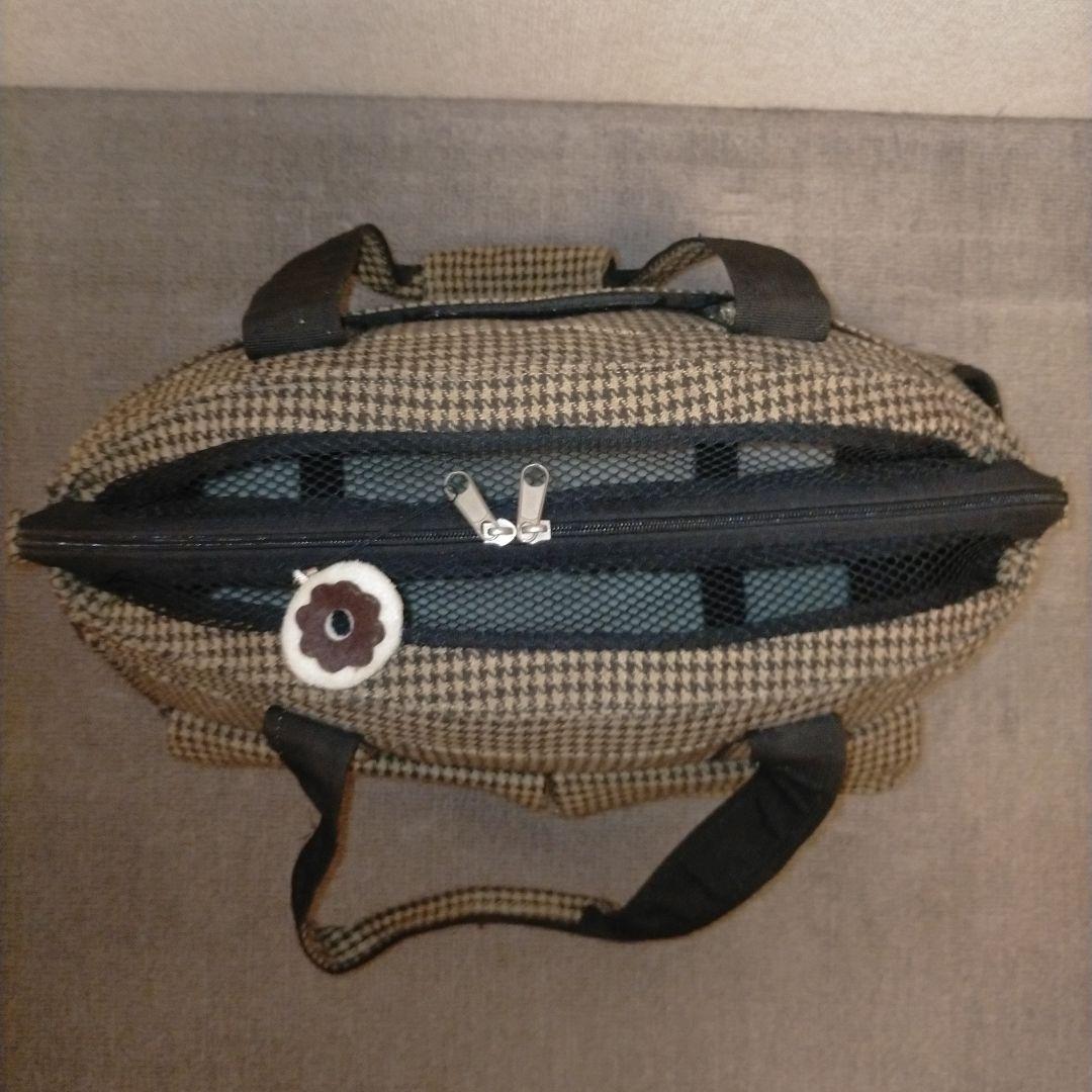 中型犬用チェック柄キャリーバッグ ドッグ＆キャッツ PIPI