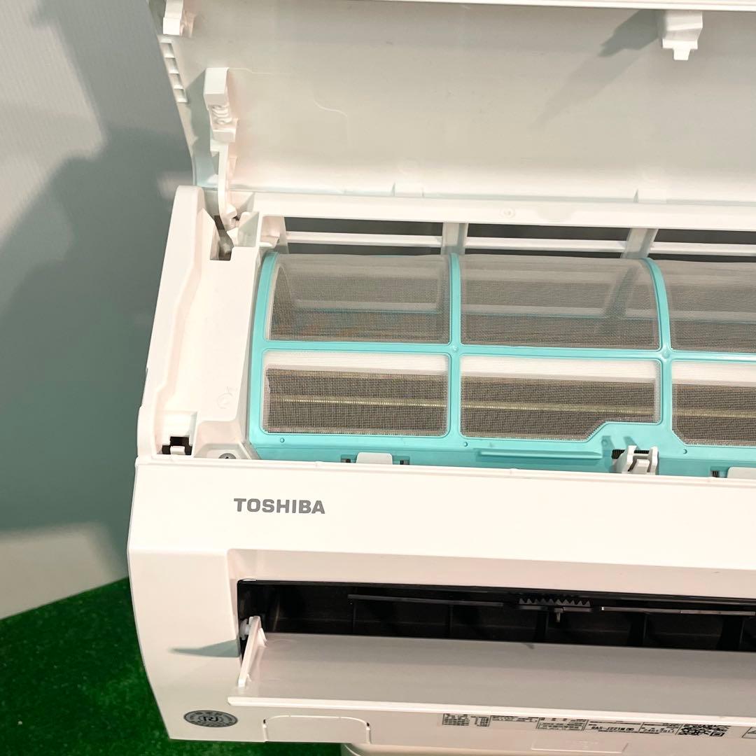 高年式2022年 東芝 ルームエアコン RAS-J221M 6畳