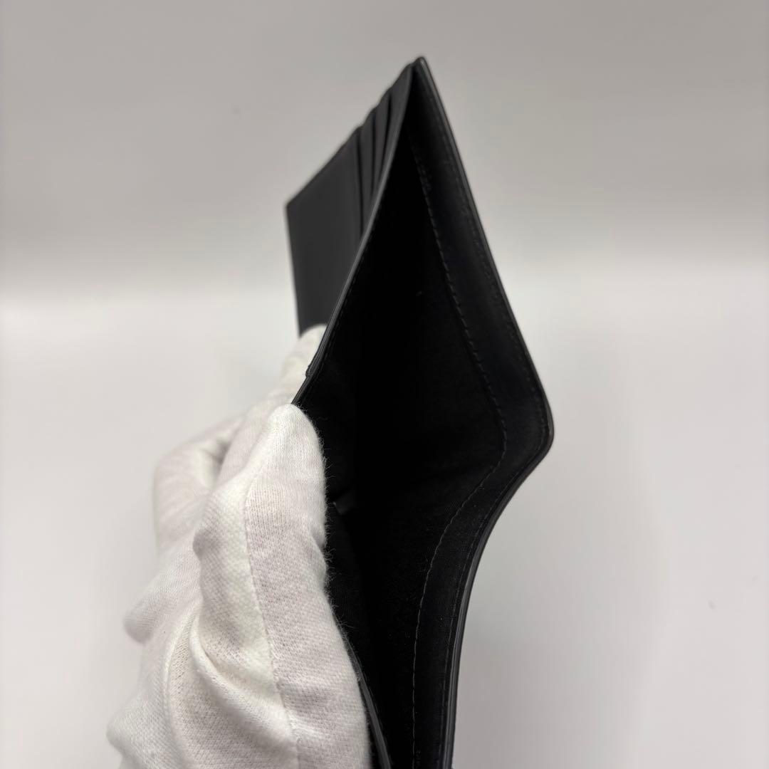 BURBERRY 二つ折り財布　チェック　スモークドノバチェック　折り財布　財布