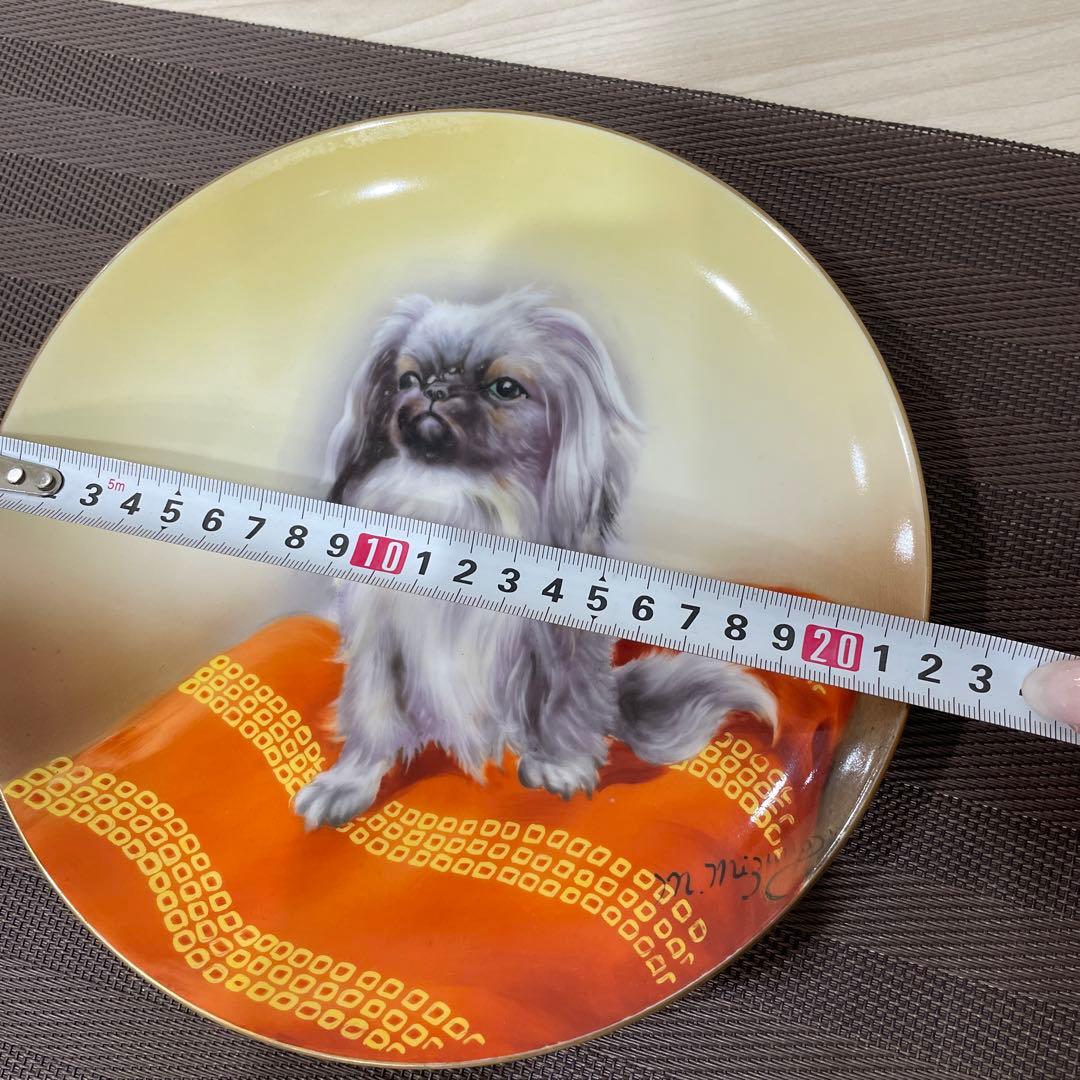 飾り皿◆ノリタケ・犬好きの方に必見！アンティーク