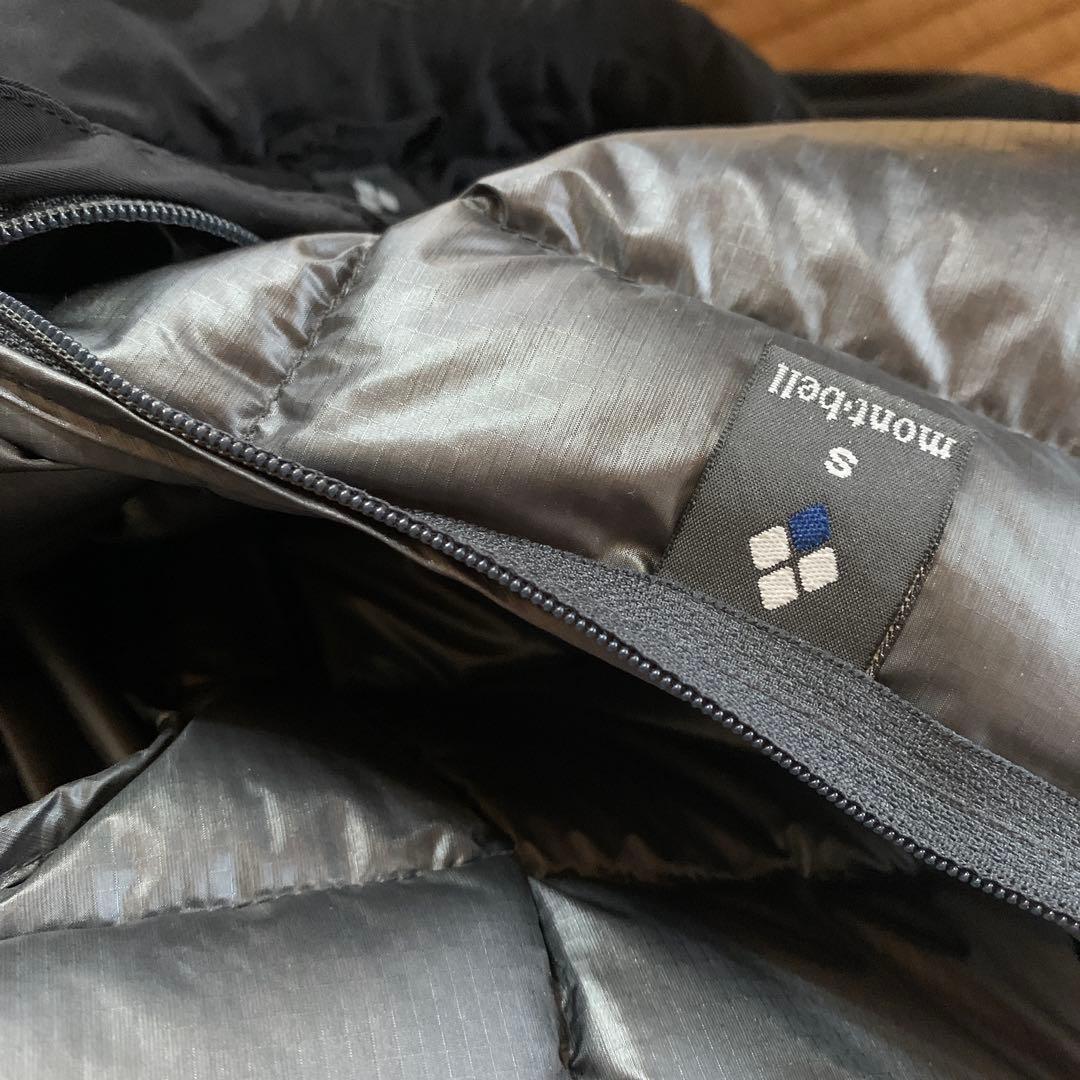 美品　廃盤　モンベル　インナーダウン　ステンカラーコート　メンズ　S