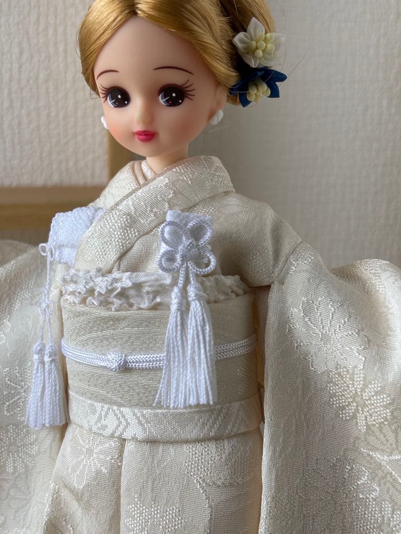 22cmドールサイズ 花嫁衣装　色打掛