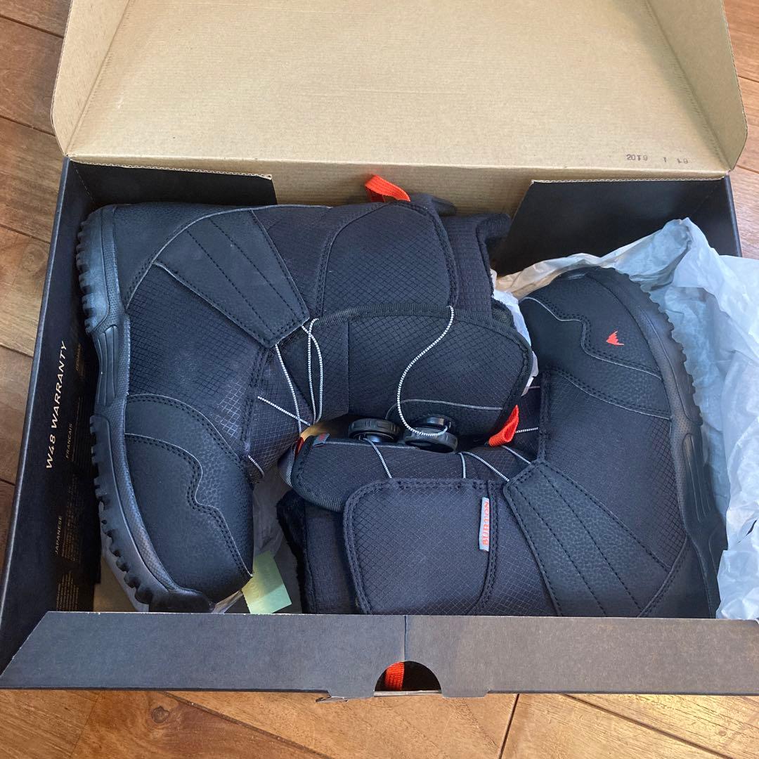 Burton Zipline BOA 子供用スノーボードブーツ 7K ブラック