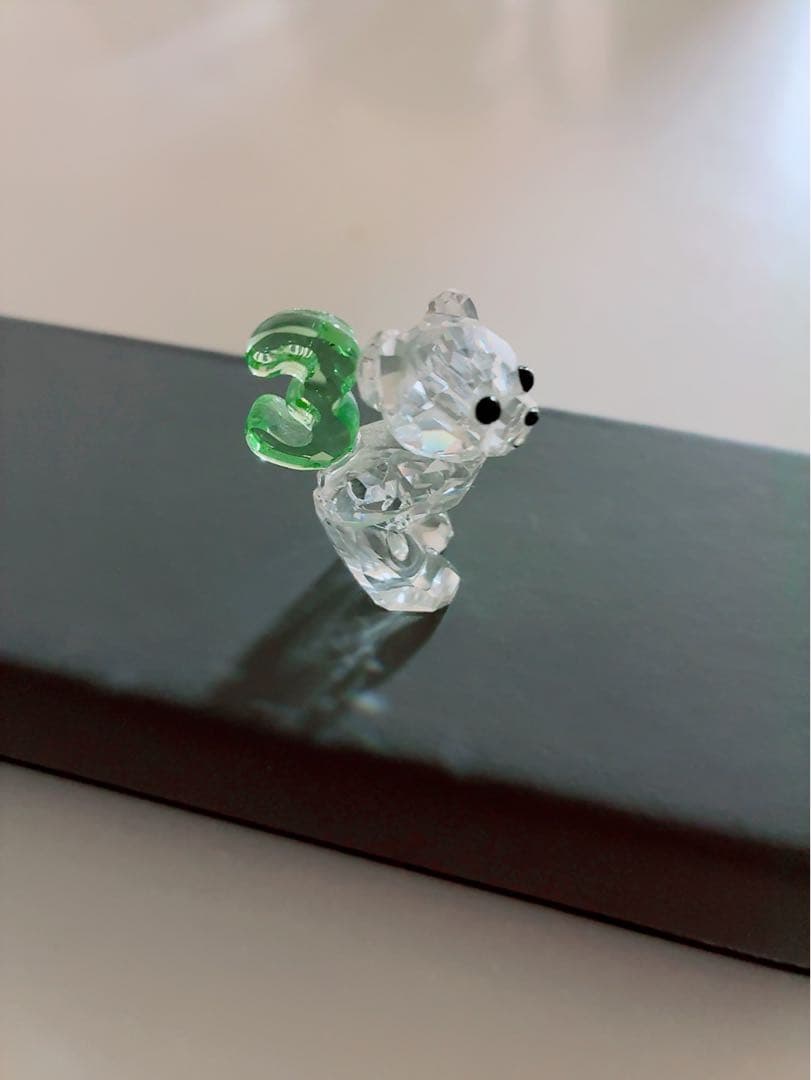 【大幅値下げ2/9まで】スワロフスキーSWAROVSKI クリスベア No.3