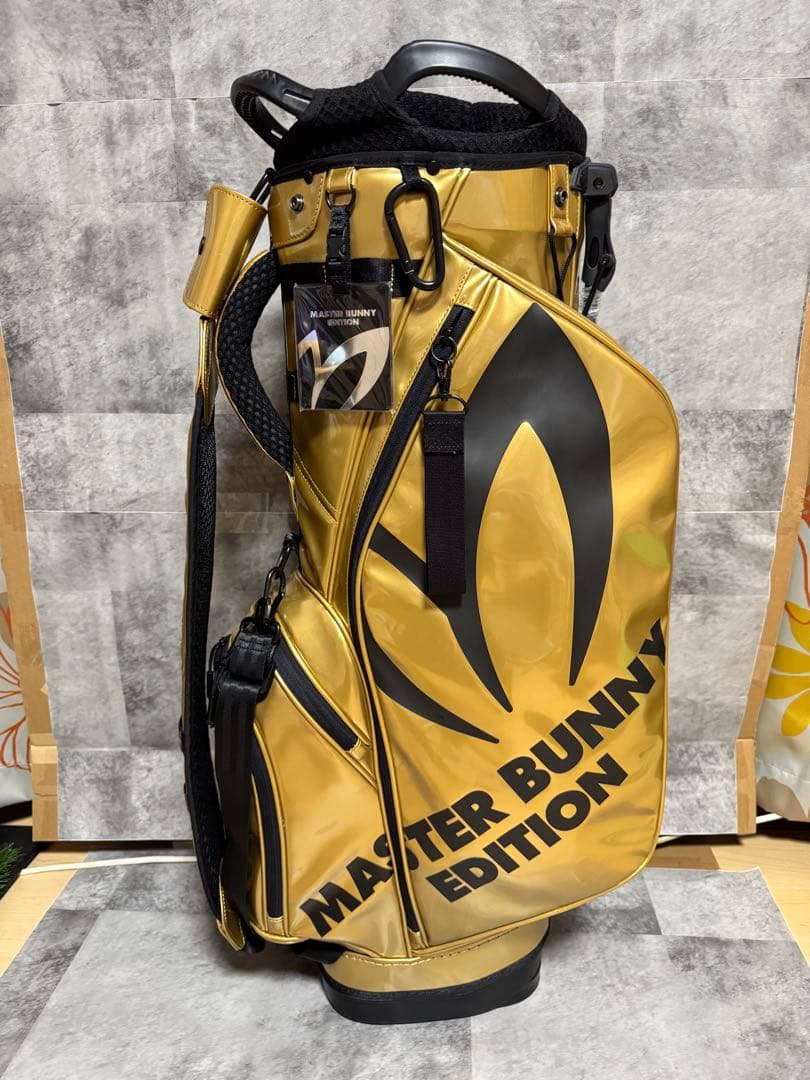 MASTER BUNNY EDITION ゴルフスタンドキャディバッグ ゴールド