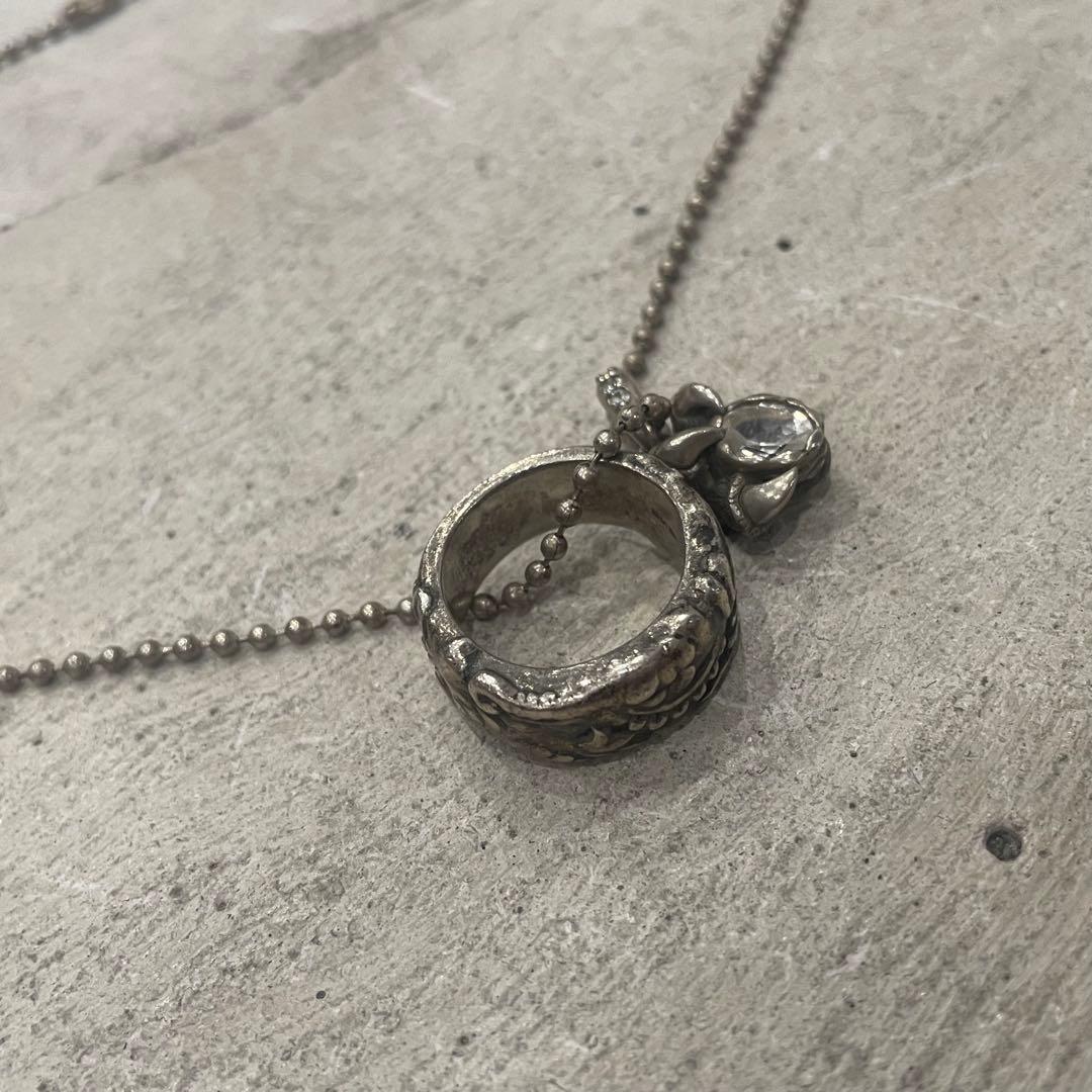 【希少レア】ヴィンテージ シルバー ネックレス 925 アメカジ Y2K