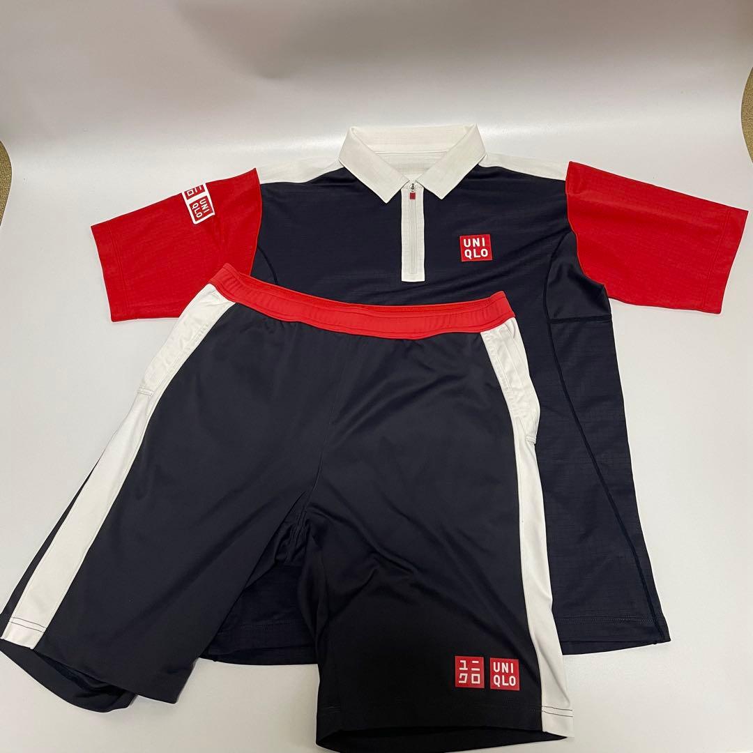 UNIQLO 錦織圭 ポロシャツ＆ショートパンツ セット