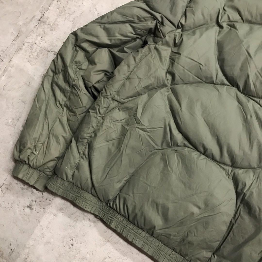 ノースフェイス/ダウン/ファーダウン/キルティング/グリーン/600フィル