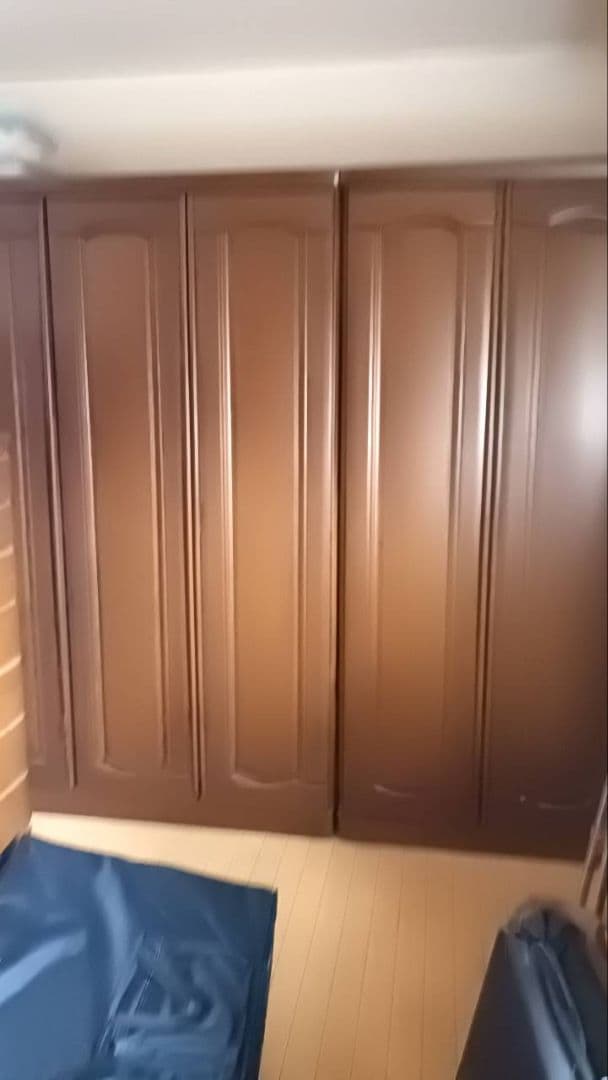 ブラウン収納洋服箪笥 婚礼家具