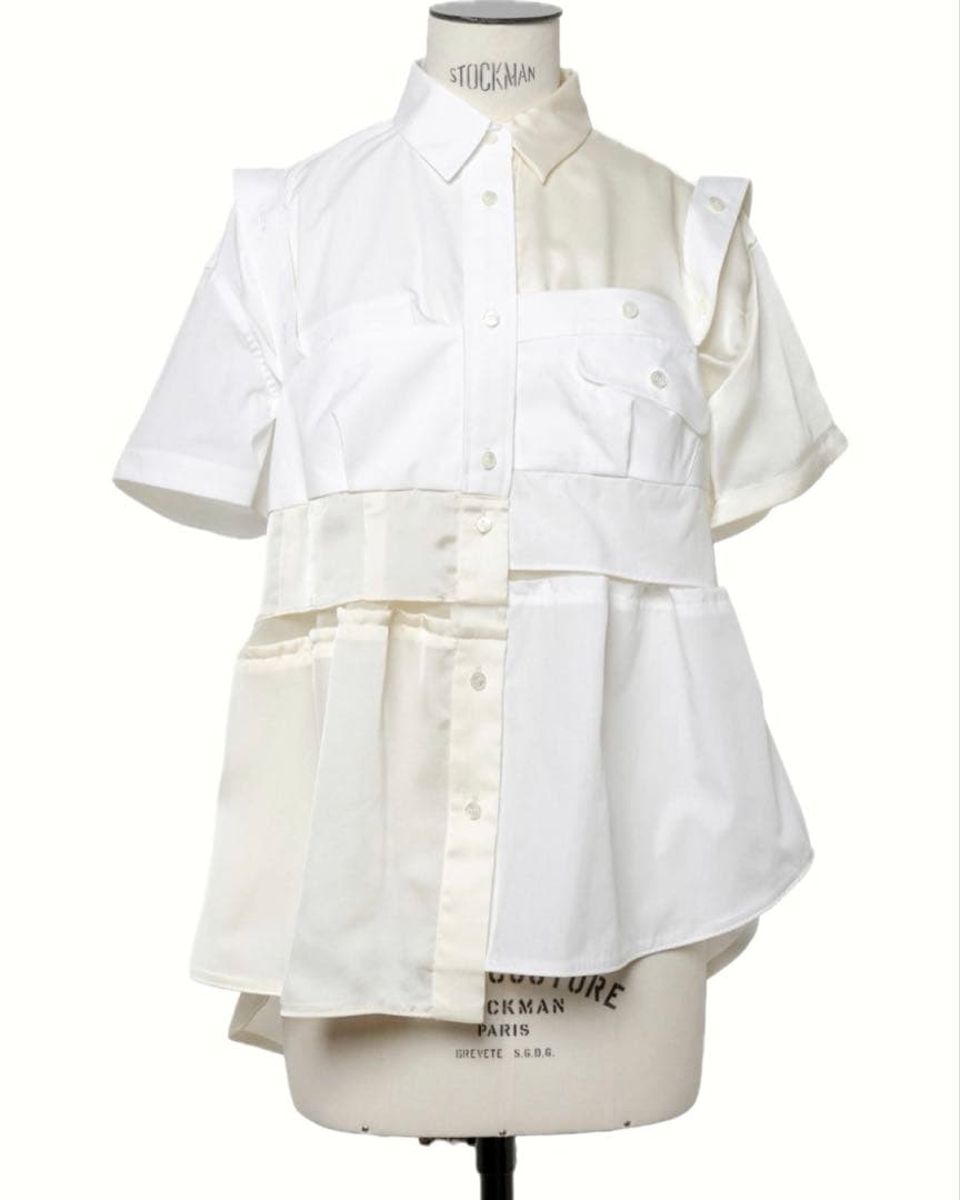 【sacai】Cotton Poplin Shirt