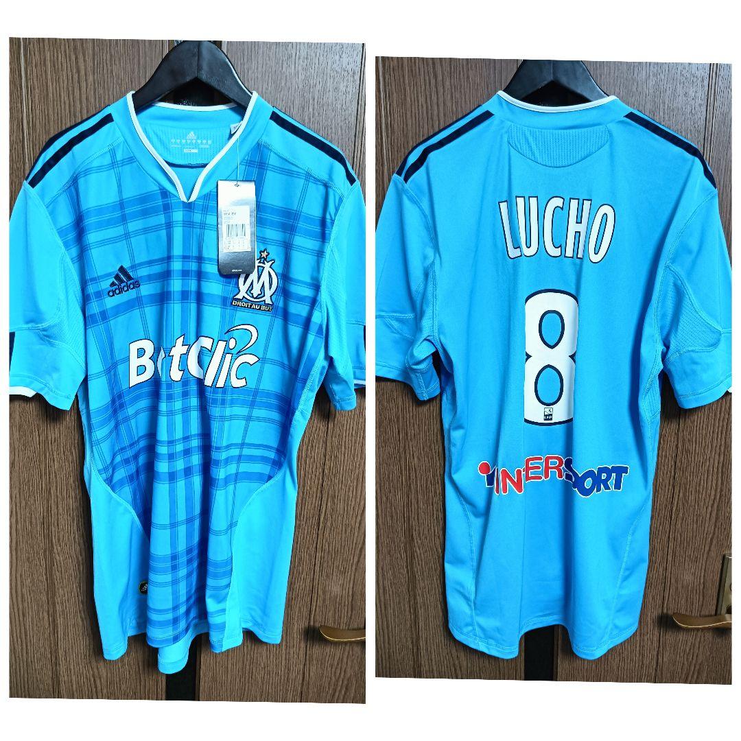 アディダス マルセイユ ルチョ ユニフォーム 10/11アウェイ 紙タグ付き