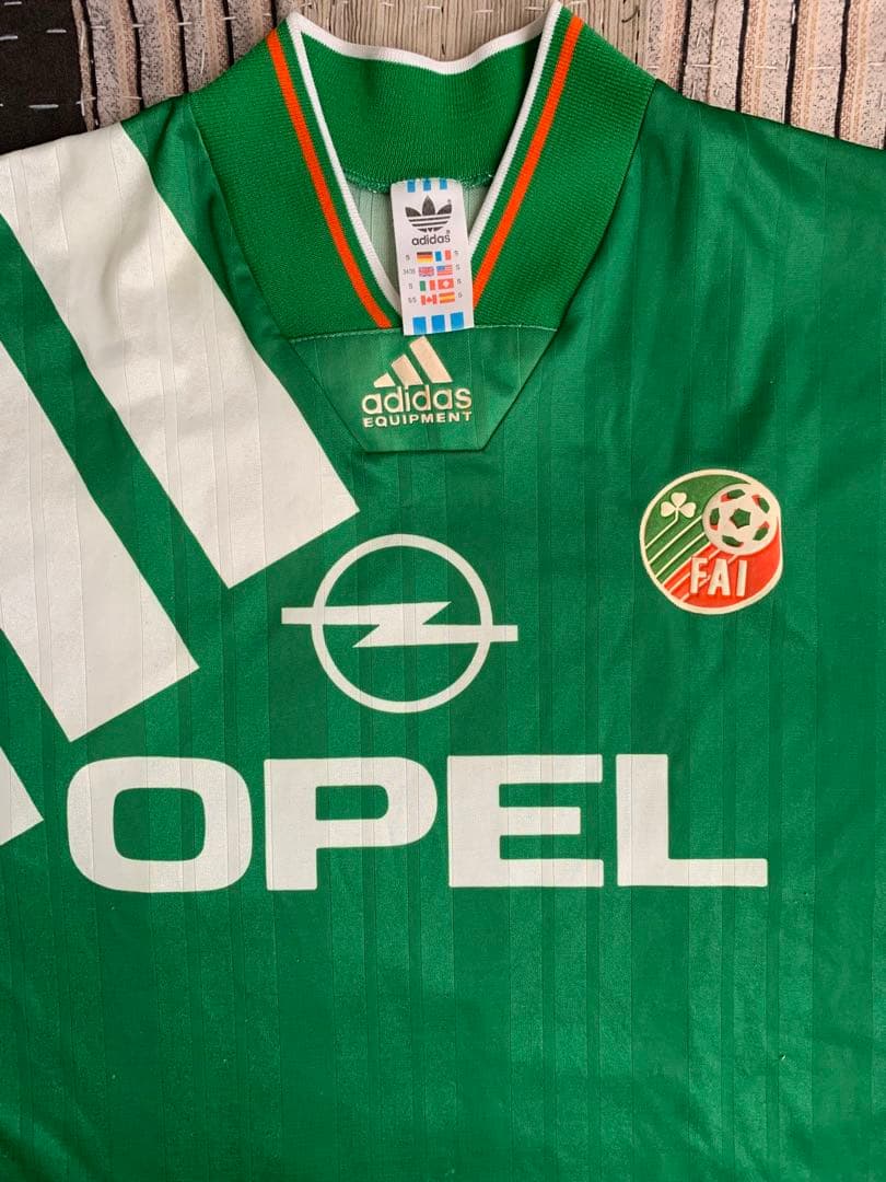 あおぞらカフェ adidas アイルランド代表 vtg ユニフォーム