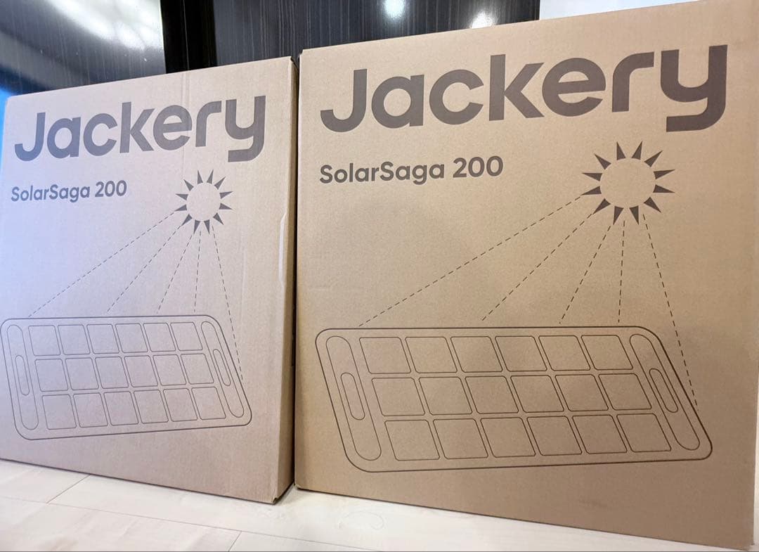 【未開封】Jackery SolarSaga 200 JS-200D 2枚