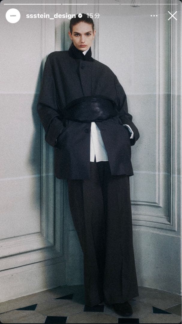 ssstein leather sling bag 【値下げ不可】