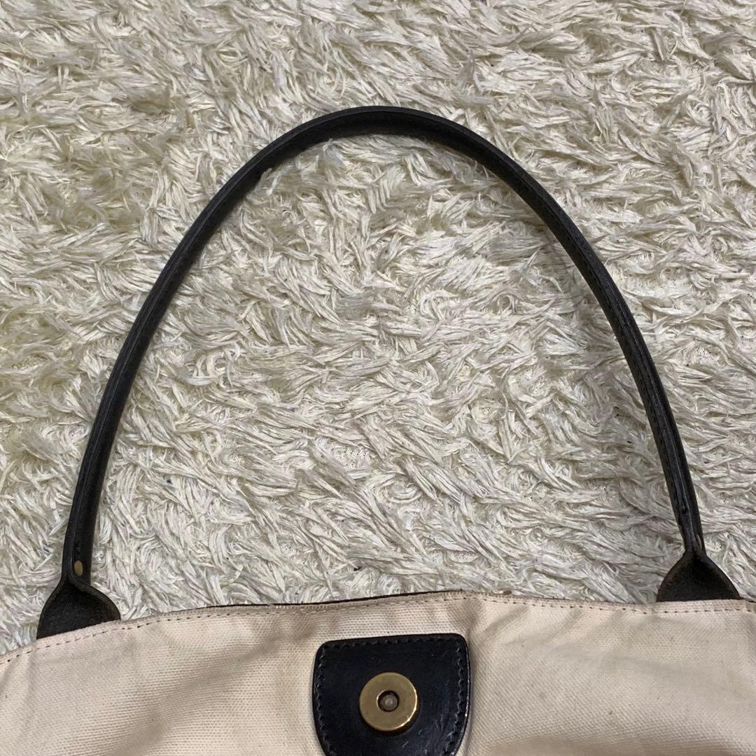 美品✨フェリージ トートバッグ 巾着 ナイロン レザー ブラック