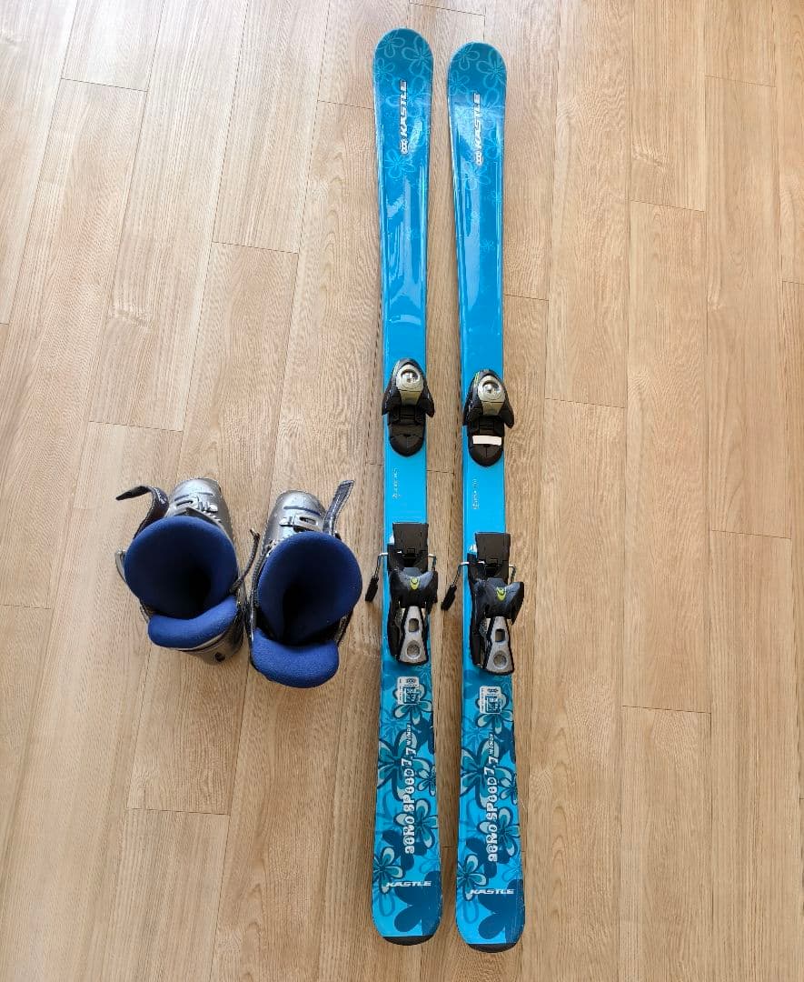 スキー板 150cm　ブーツ24.5cm　女性