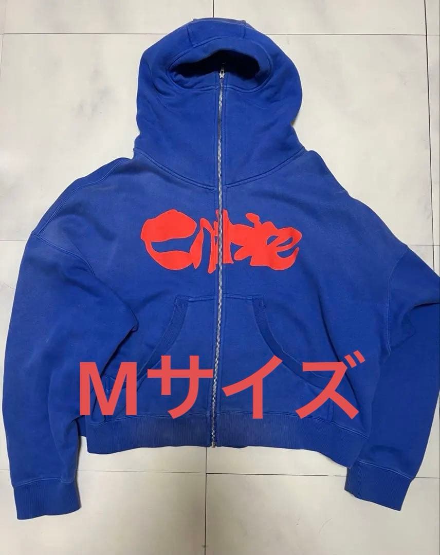 entire studios full zip ozone hoodie ブルー
