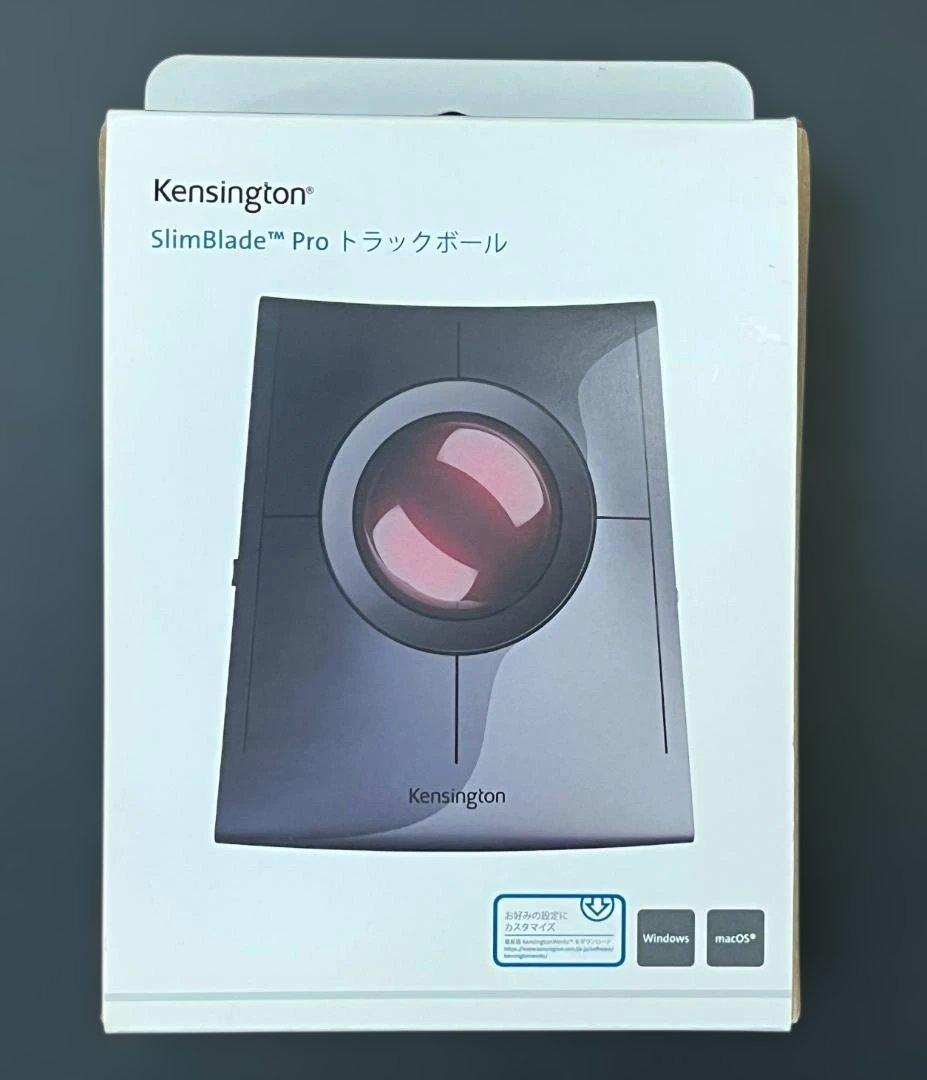 ケンジントン Slimblade Pro ワイヤレストラックボール ケース付き