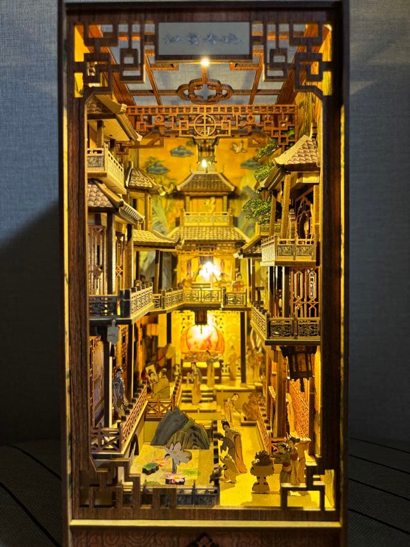 春暁の漢宮 ブックヌック オルゴール付き完成品 訳あり