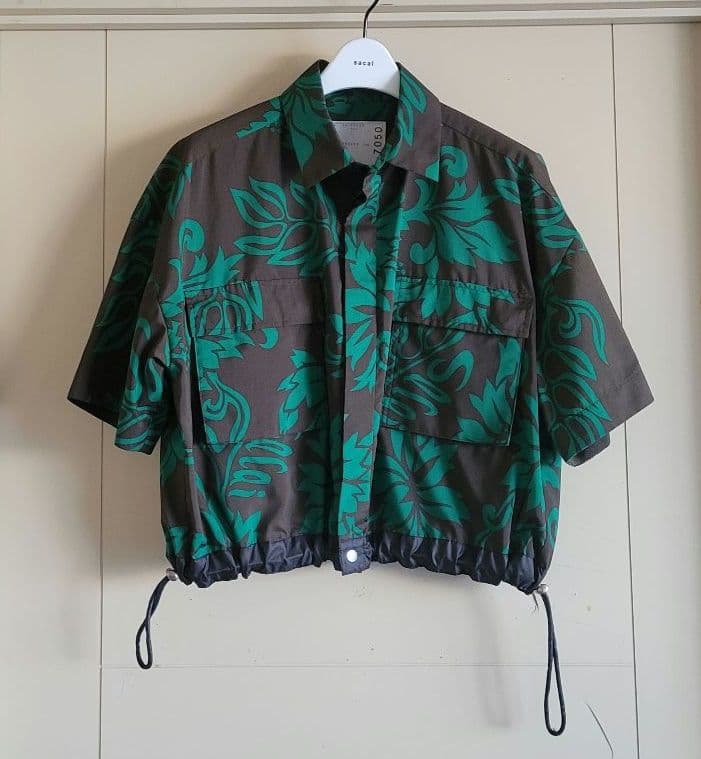 sacai 24SS 新品 52,800円 Floral Print Shirt