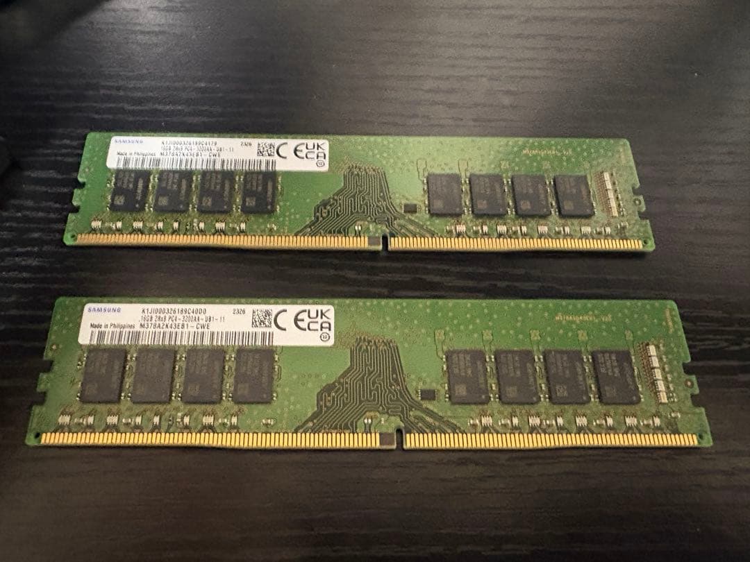 Samsung DDR4-3200 32GB (16GB×2)