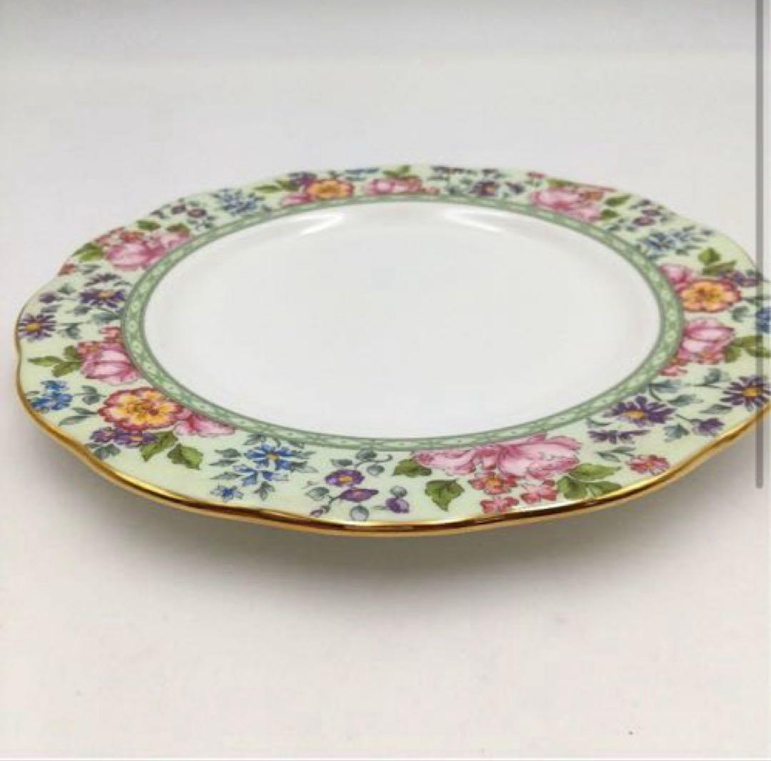 美品【ビンテージ】ロイヤルアルバート – ハーティントン – サラダプレート4枚