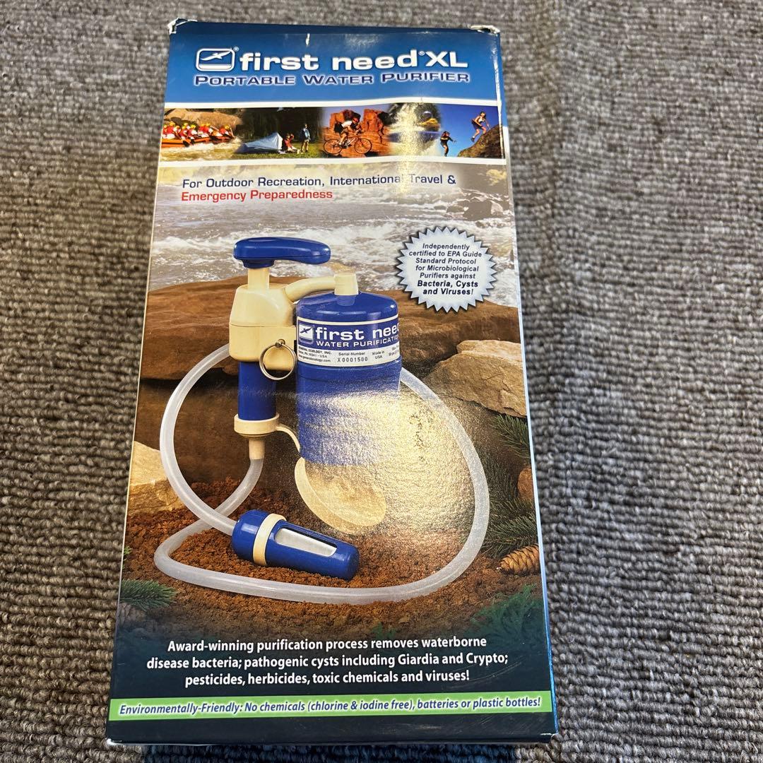 シーガルフォーfirst need XL ポータブル浄水器