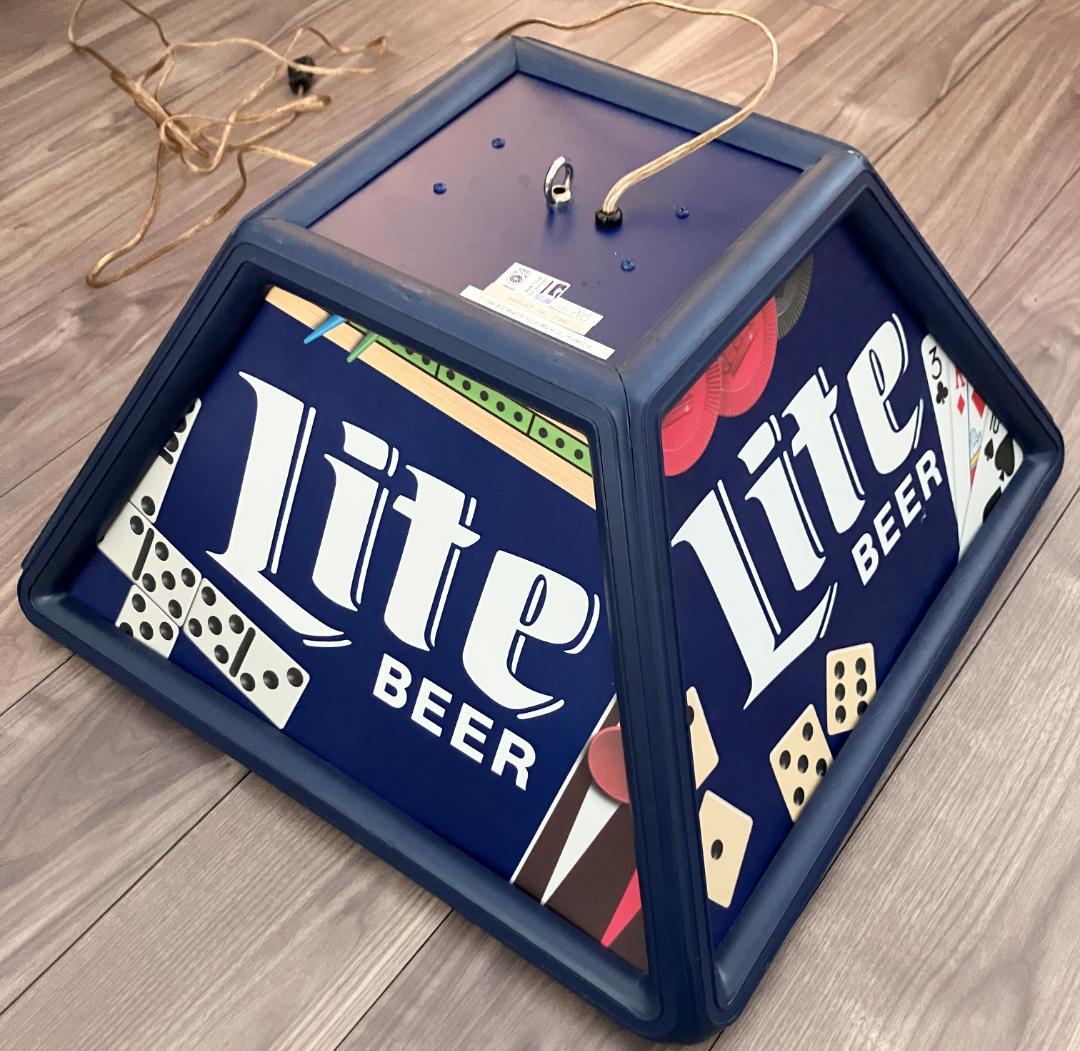 ★新品 激レア★ Miller Lite BEER ランプ プールバーライト