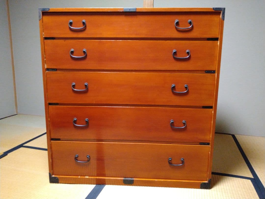 m*o様 【稀少品】 飛騨高山 春慶塗 高級 和箪笥 チェスト 昭和レトロ アン