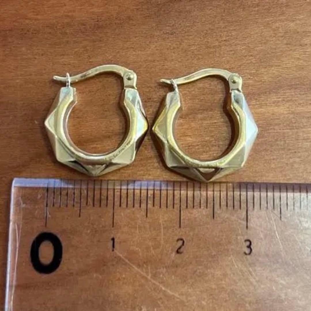 ウノアエレ18k フープピアス