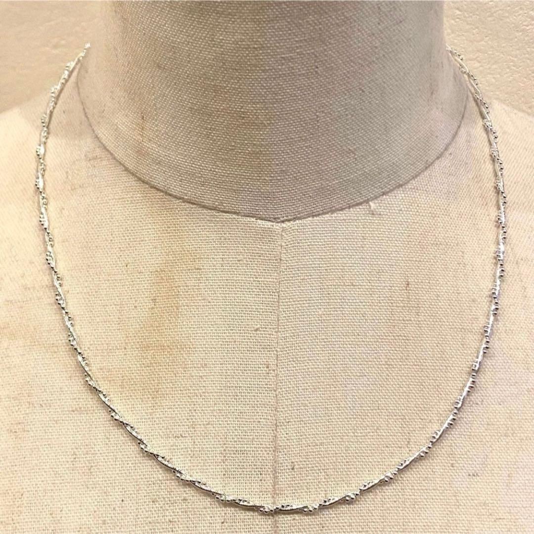 SILVER925 DNA CHAIN NECKLACE /シルバー/ネックレス
