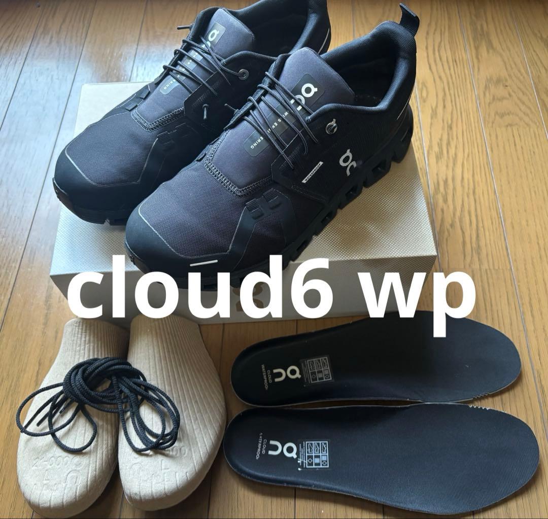 ⚫︎on オン　cloud6 wp 27cm クラウド6 waterproof