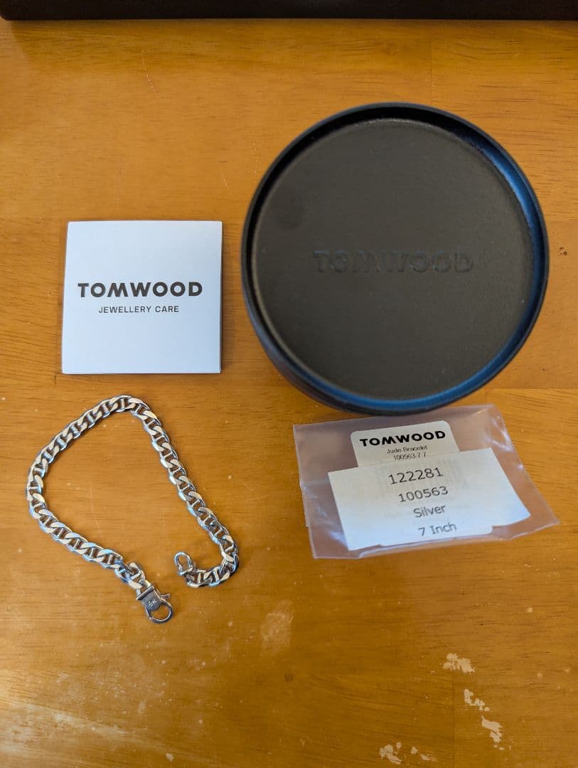 TOMWOOD Jude Bracelet シルバー 7インチ