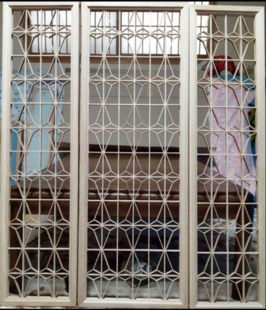 18❣️特価❣️ 組子吹き抜け3枚一組 木製額縁