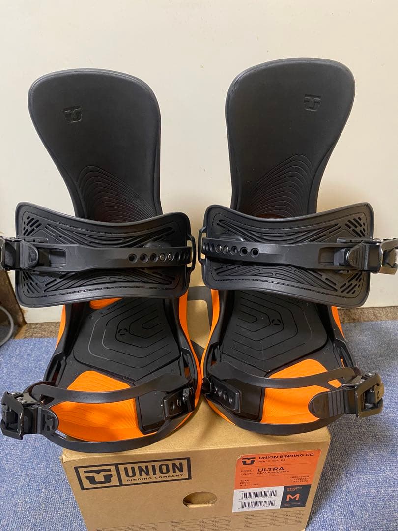 Union Ultra ビンディング ブラック/オレンジ M 22-23モデル