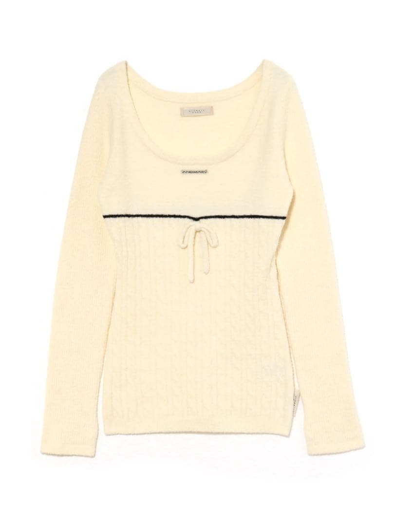 ルームウェア・パジャマ Sugar knit cable tops ivory andmary bebe