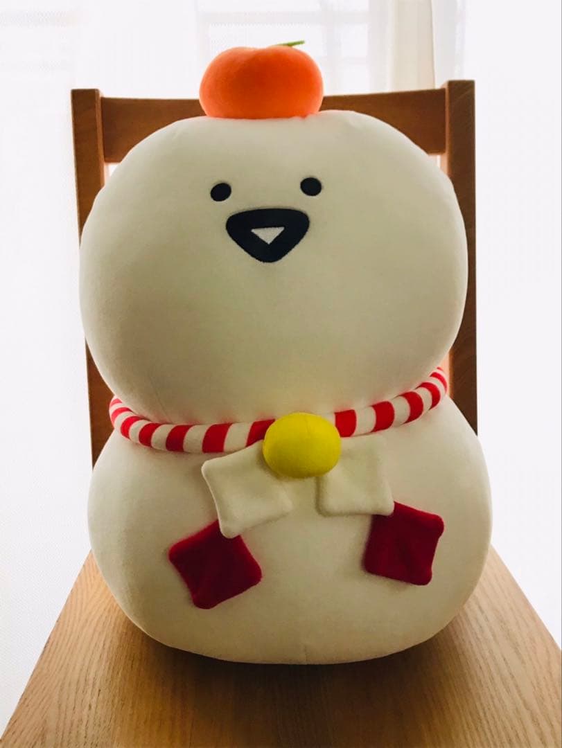 【今日限定値下げ‼️】レア お文具さん お正月 鏡餅ぬいぐるみ BIG