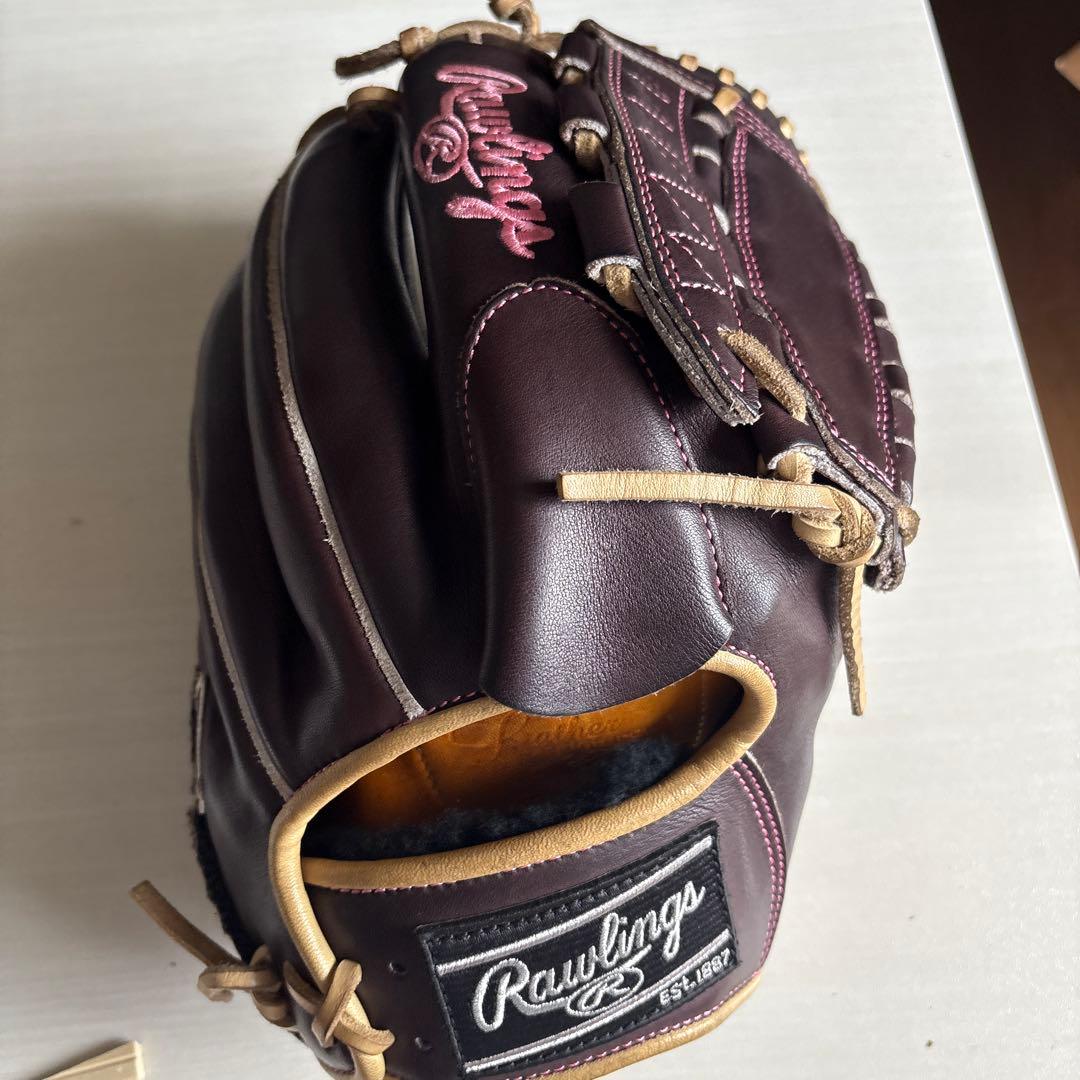 Rawlings オーダー硬式野球グローブ ダークブラウン