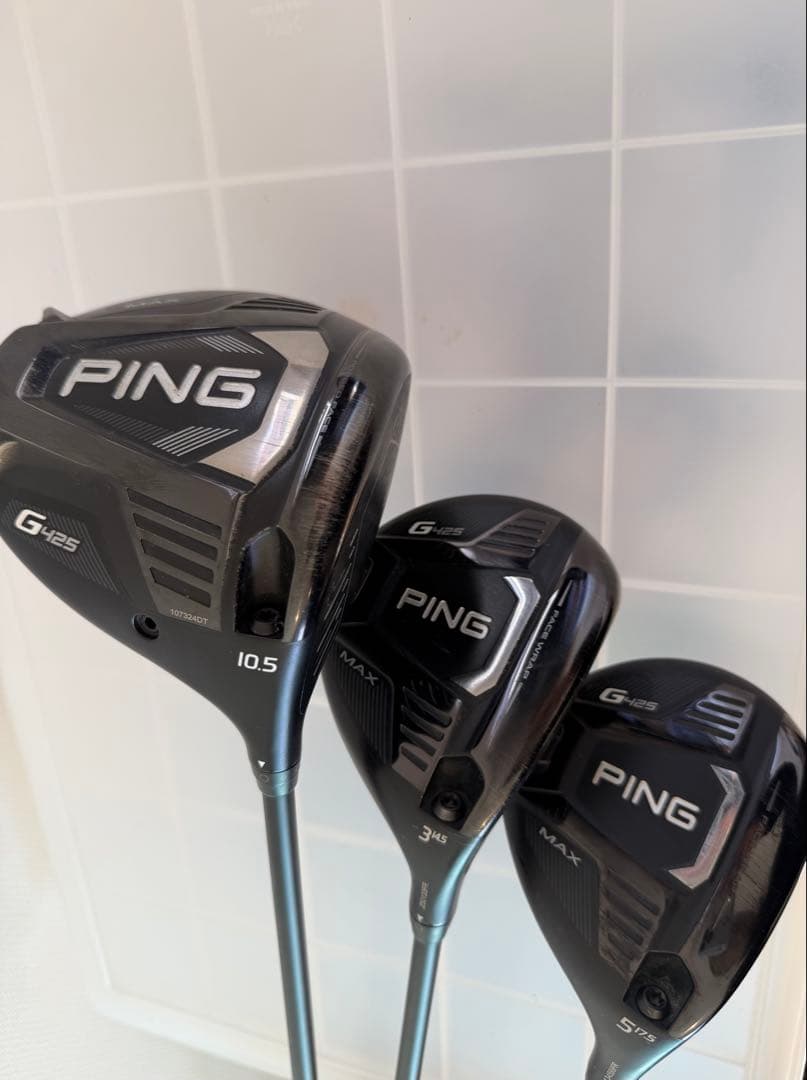 PING G425 MAX D.FW 3本セット