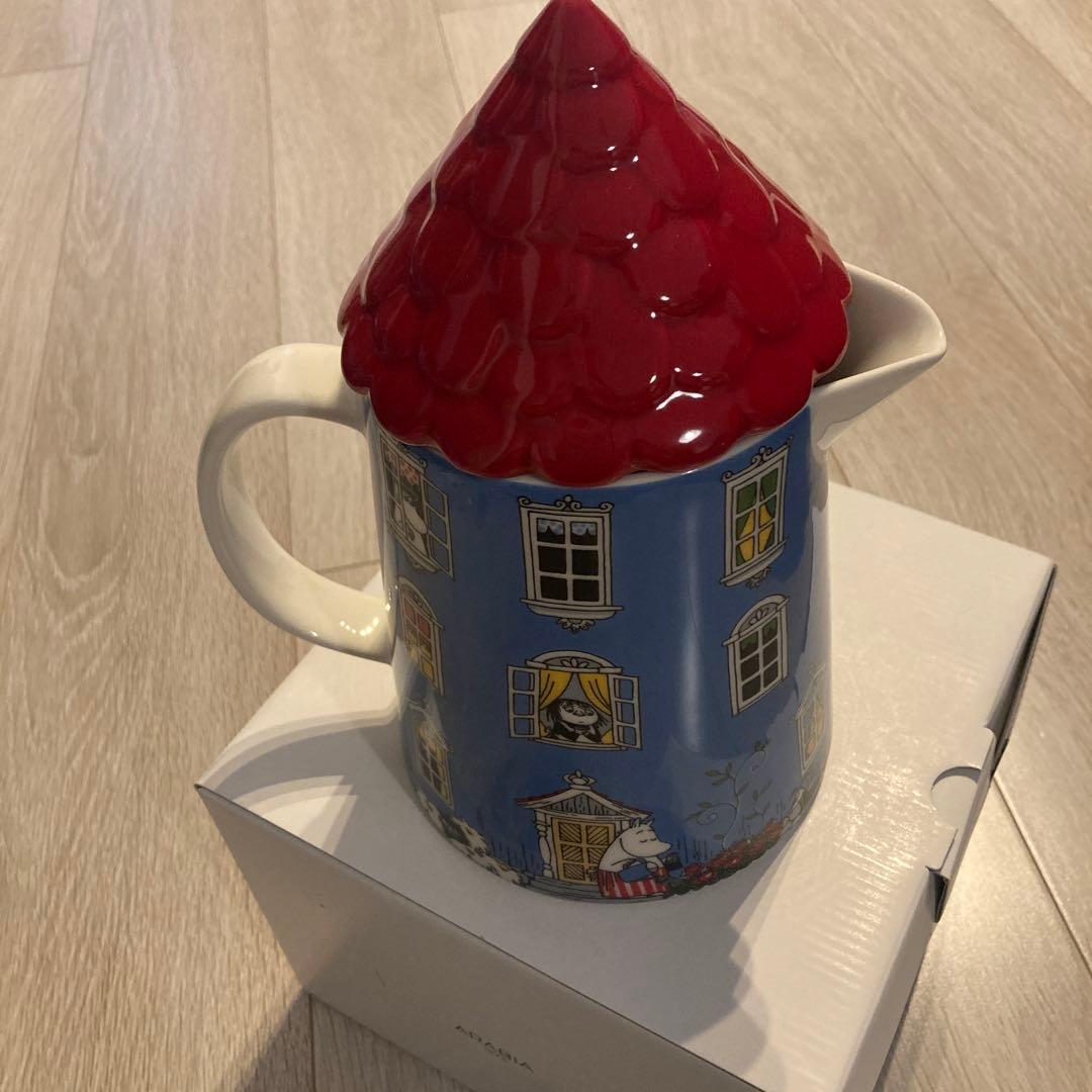 ムーミンハウス　アラビアピッチャー1.0l